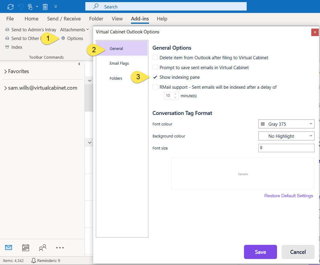 Email Suggestions Guide Virtual
